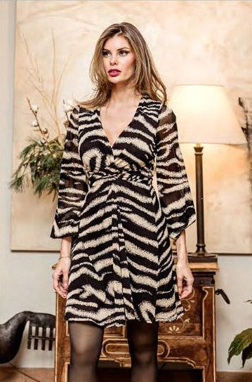VESTIDO TIGRE