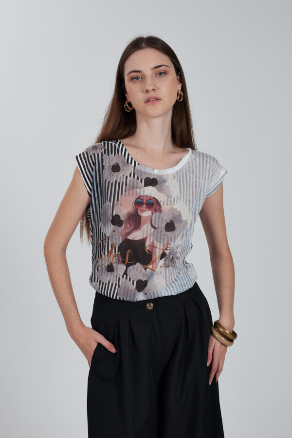 CAMISETA SMANICATA