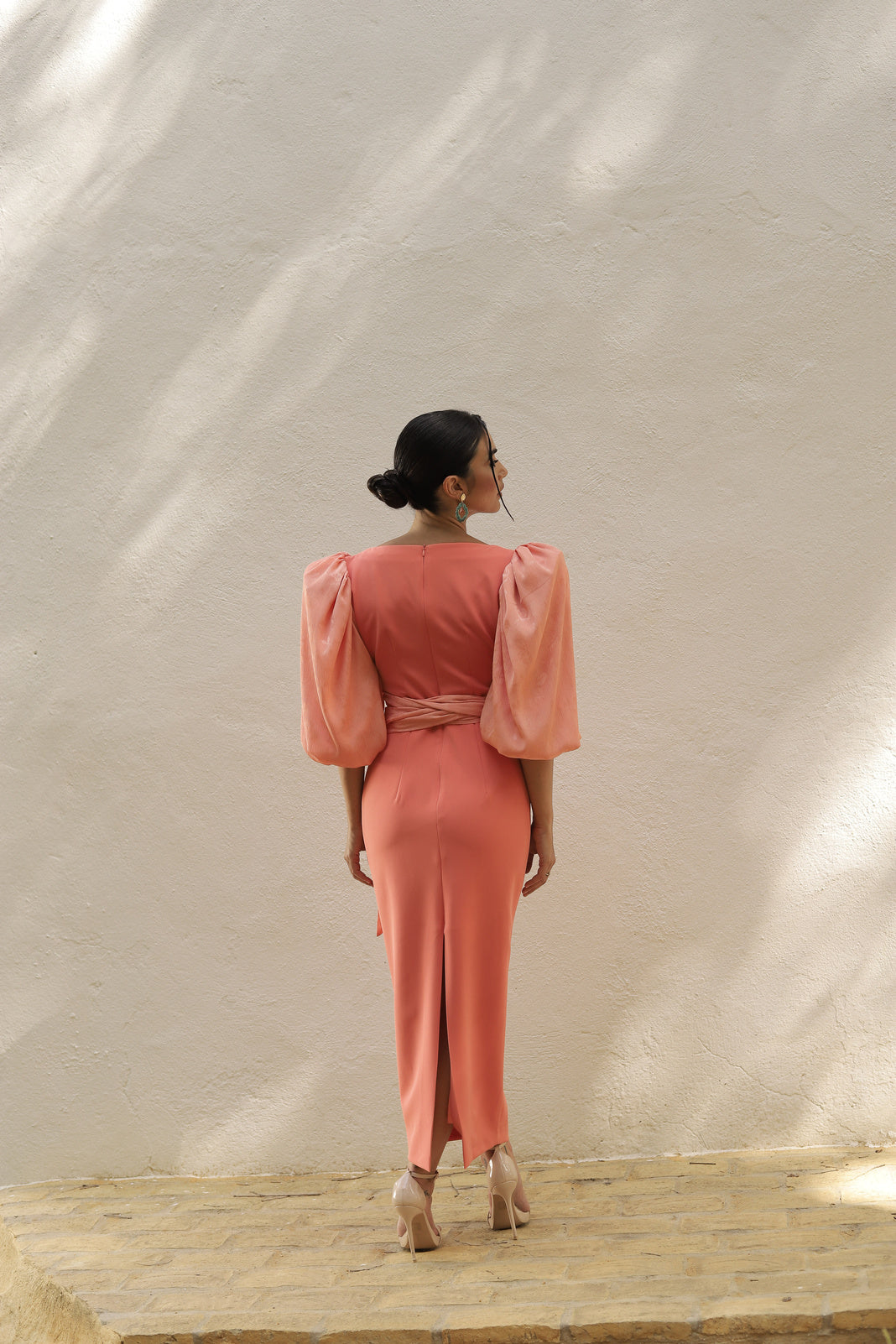 VESTIDO NICOLETA CORAL