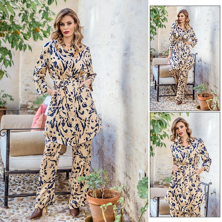 CONJUNTO ANIMAL PRINT ENCANDILATA