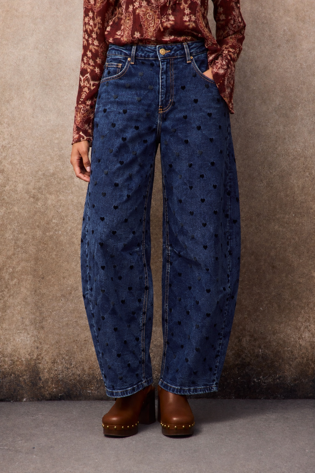JEANS BARREL CORAZONES