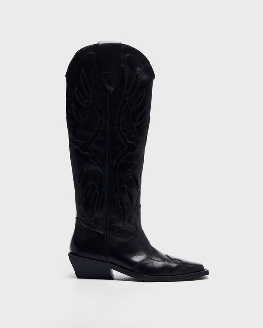 BOTA ROUGE WESTERN NEGRO