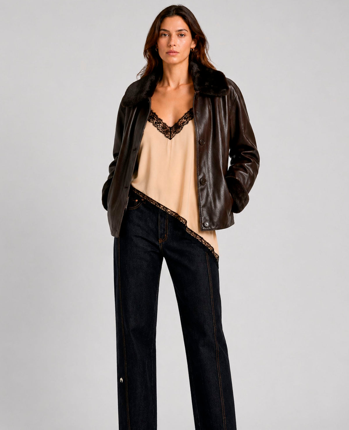 CHAQUETA REVERSIBLE DOLORES PROMESAS