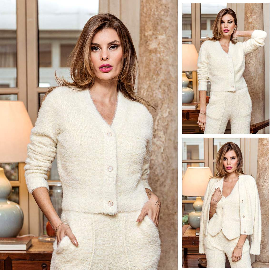 CHAQUETA ANGORINA
