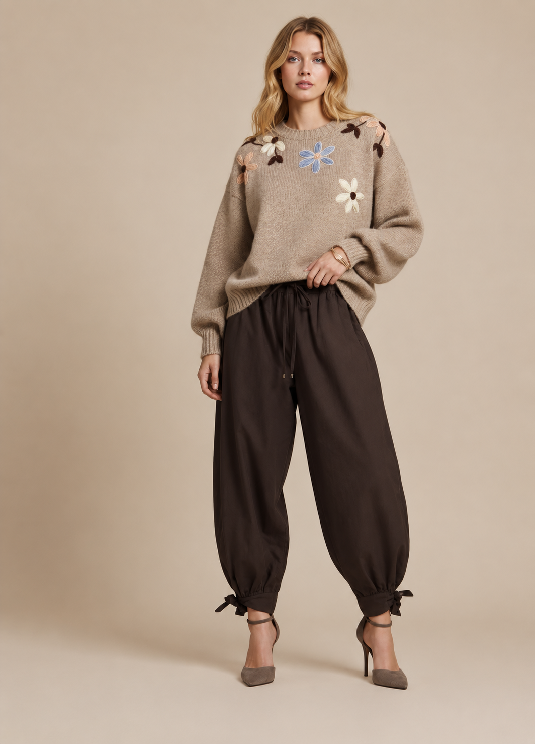 JERSEY FLORES CROCHET