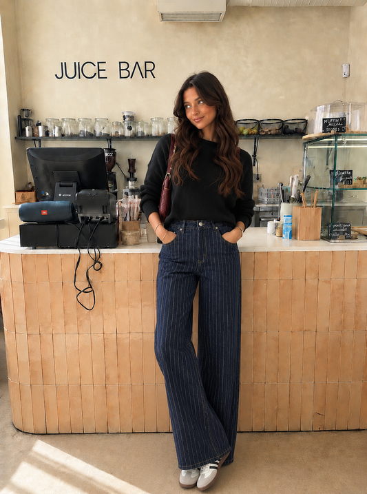 JEANS WIDE LEG DIPLOMATIC