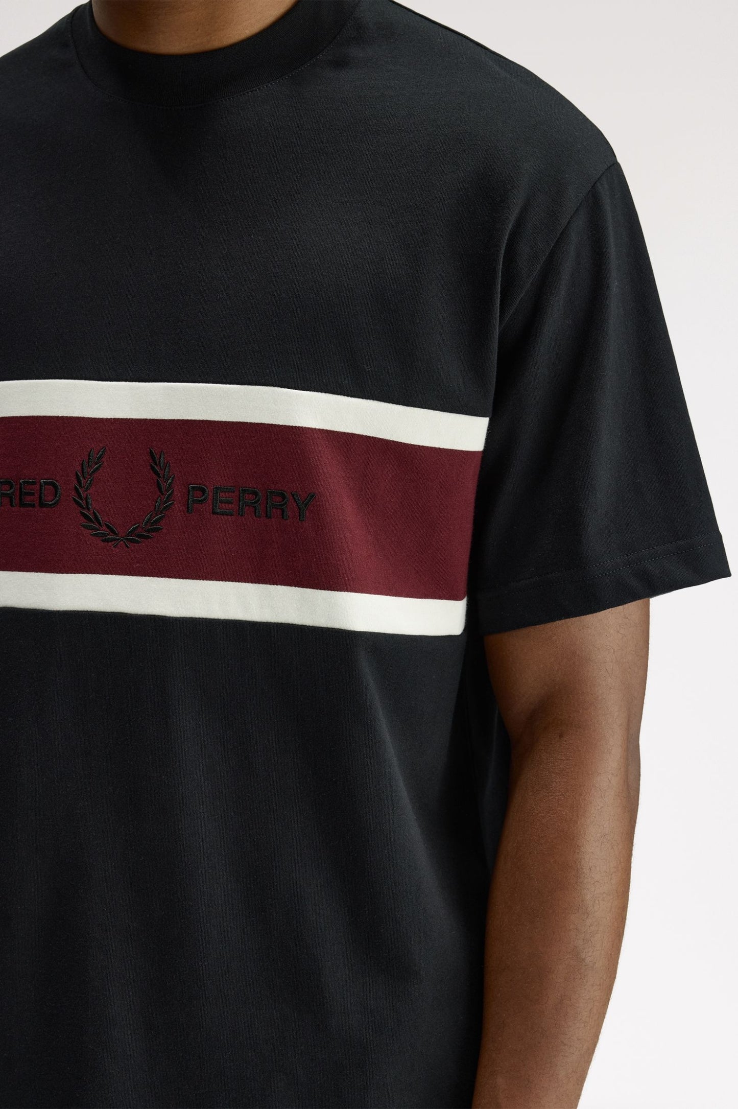 CAMISETA PANEL FRED PERRY