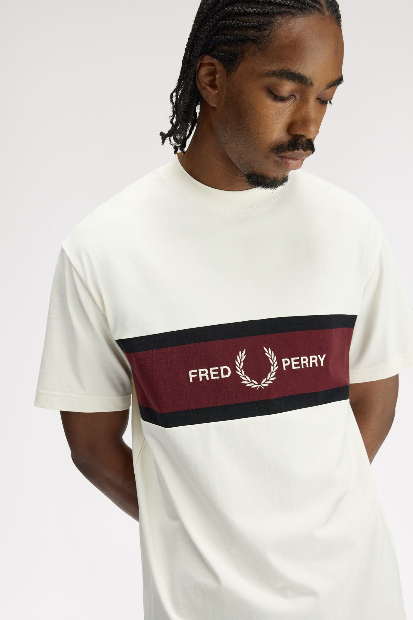 CAMISETA PANEL FRED PERRY