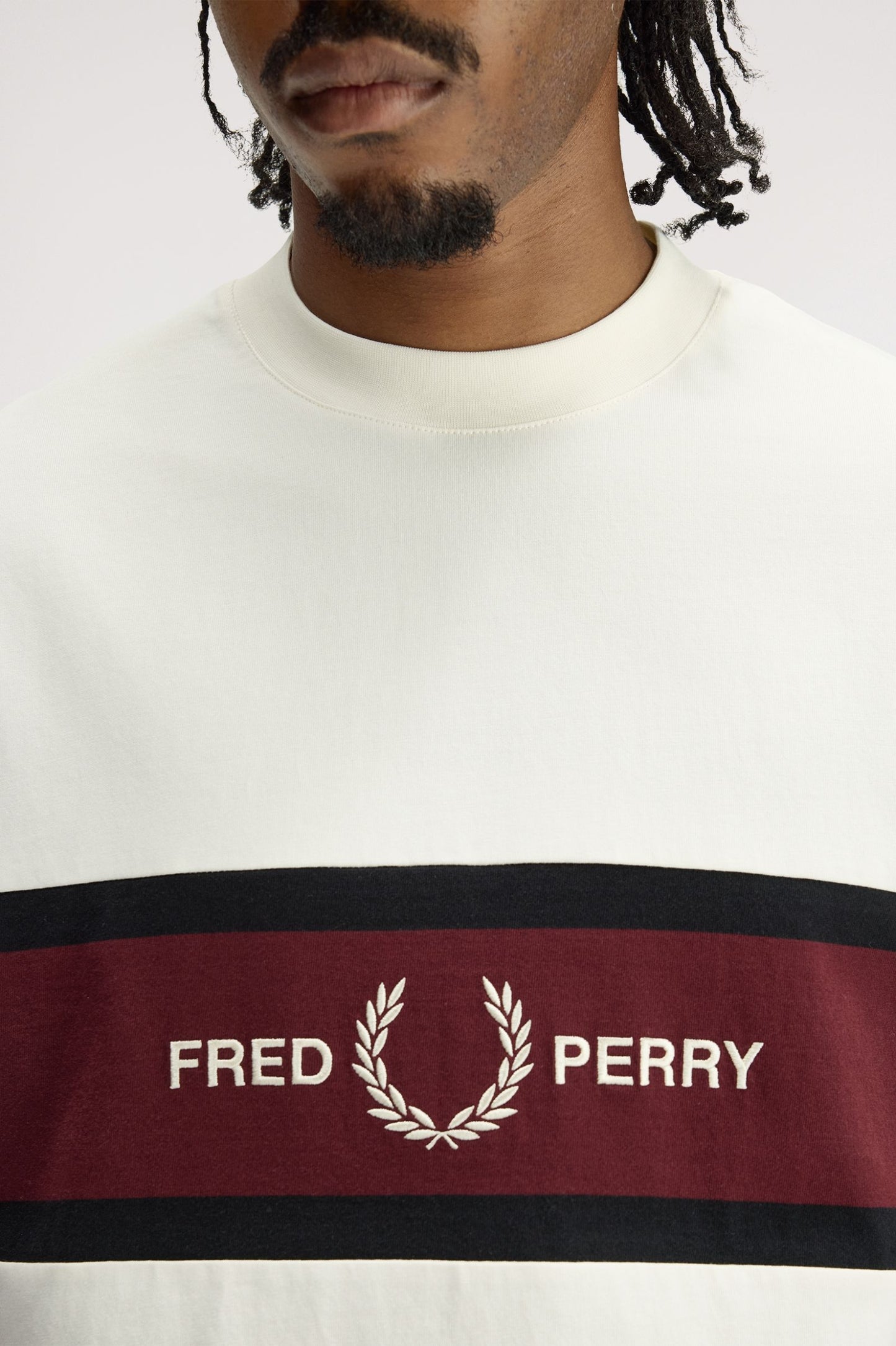 CAMISETA PANEL FRED PERRY