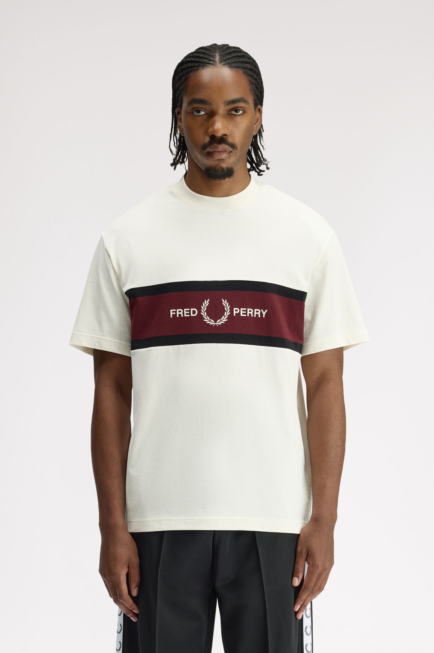 CAMISETA PANEL FRED PERRY