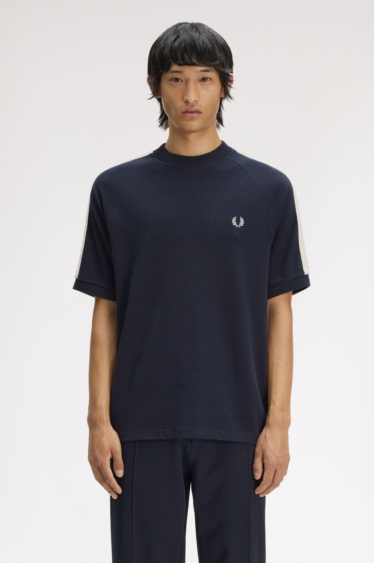 CAMISETA FRED PERRY PIQUÉ TRENZAS