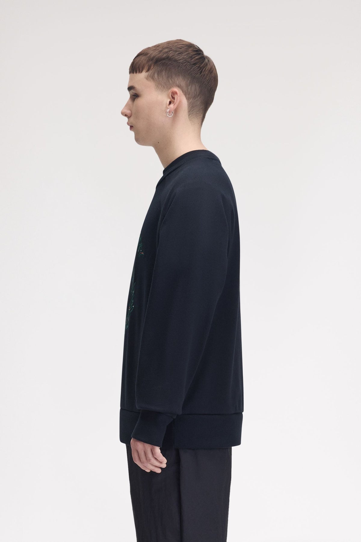 SUDADERA FRED PERRY TARTÁN