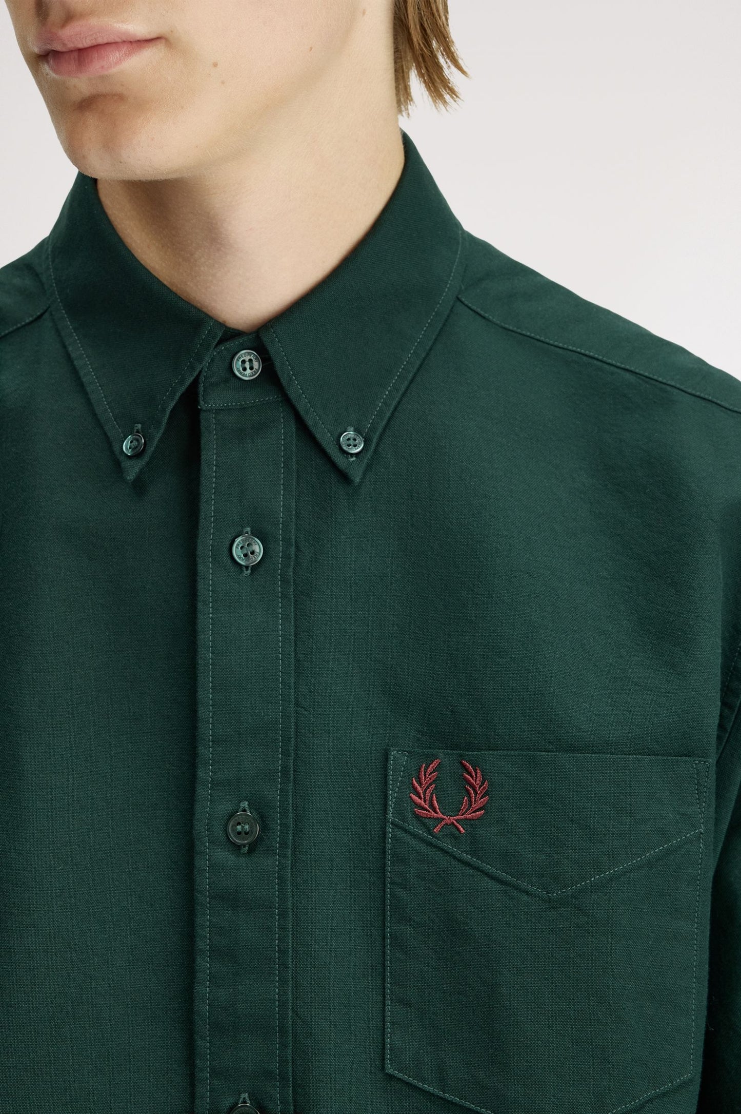 CAMISA OXFORD FRED PERRY