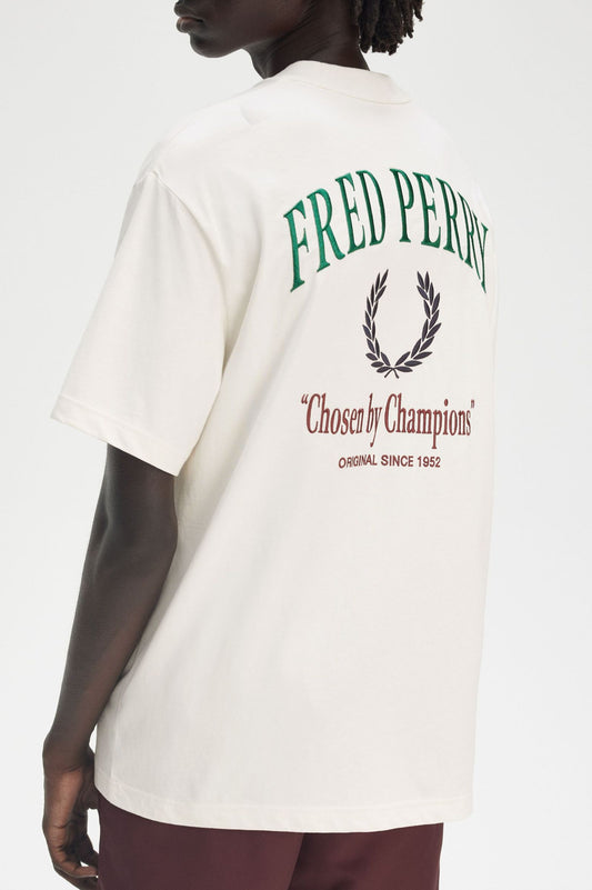 CAMISETA BORDADA FRED PERRY