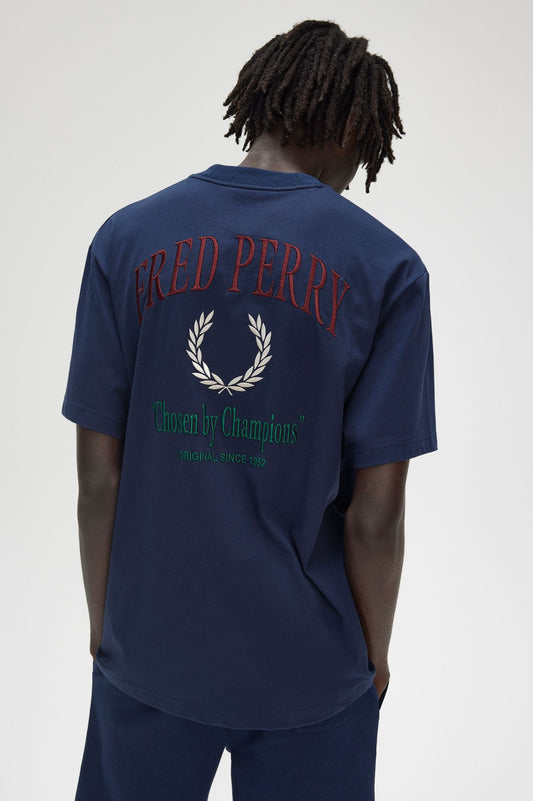 CAMISETA BORDADA FRED PERRY