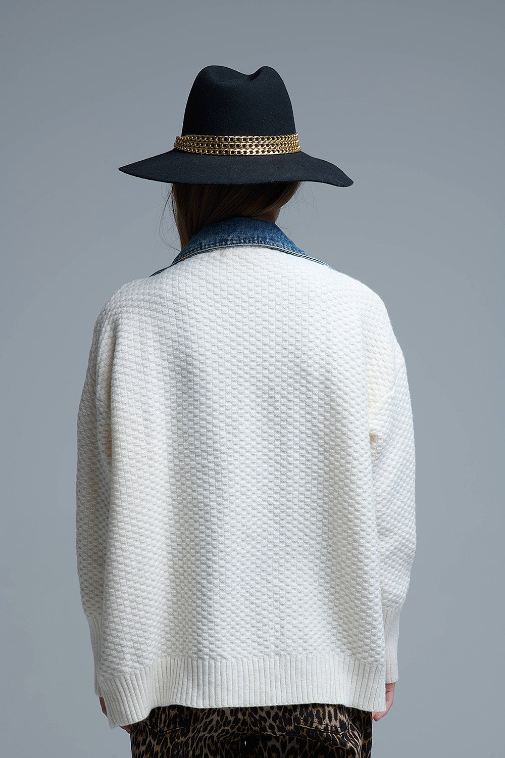 CARDIGAN VAQUERO