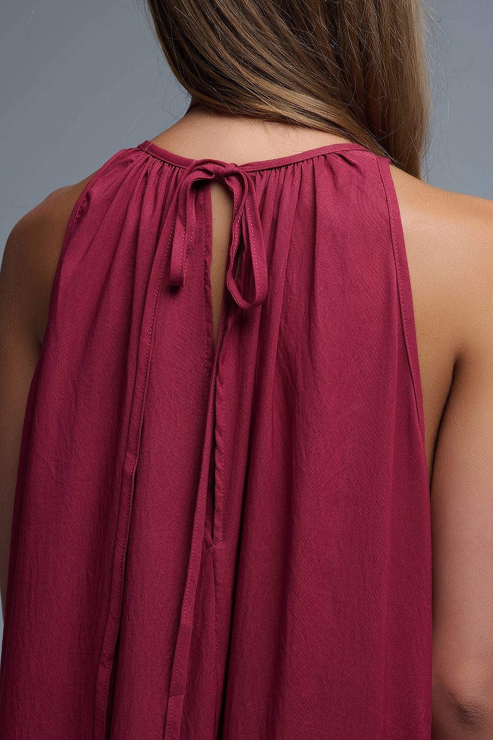 MAXI VESTIDO BURDEOS