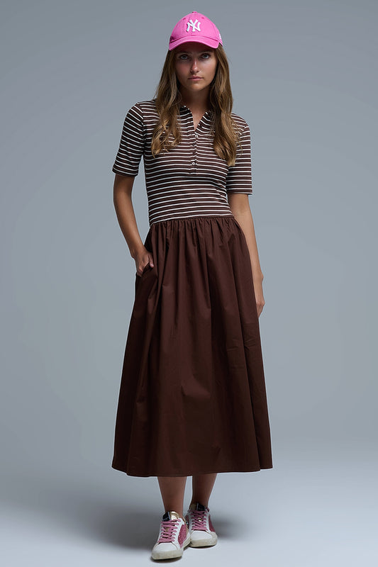 VESTIDO COMBINADO